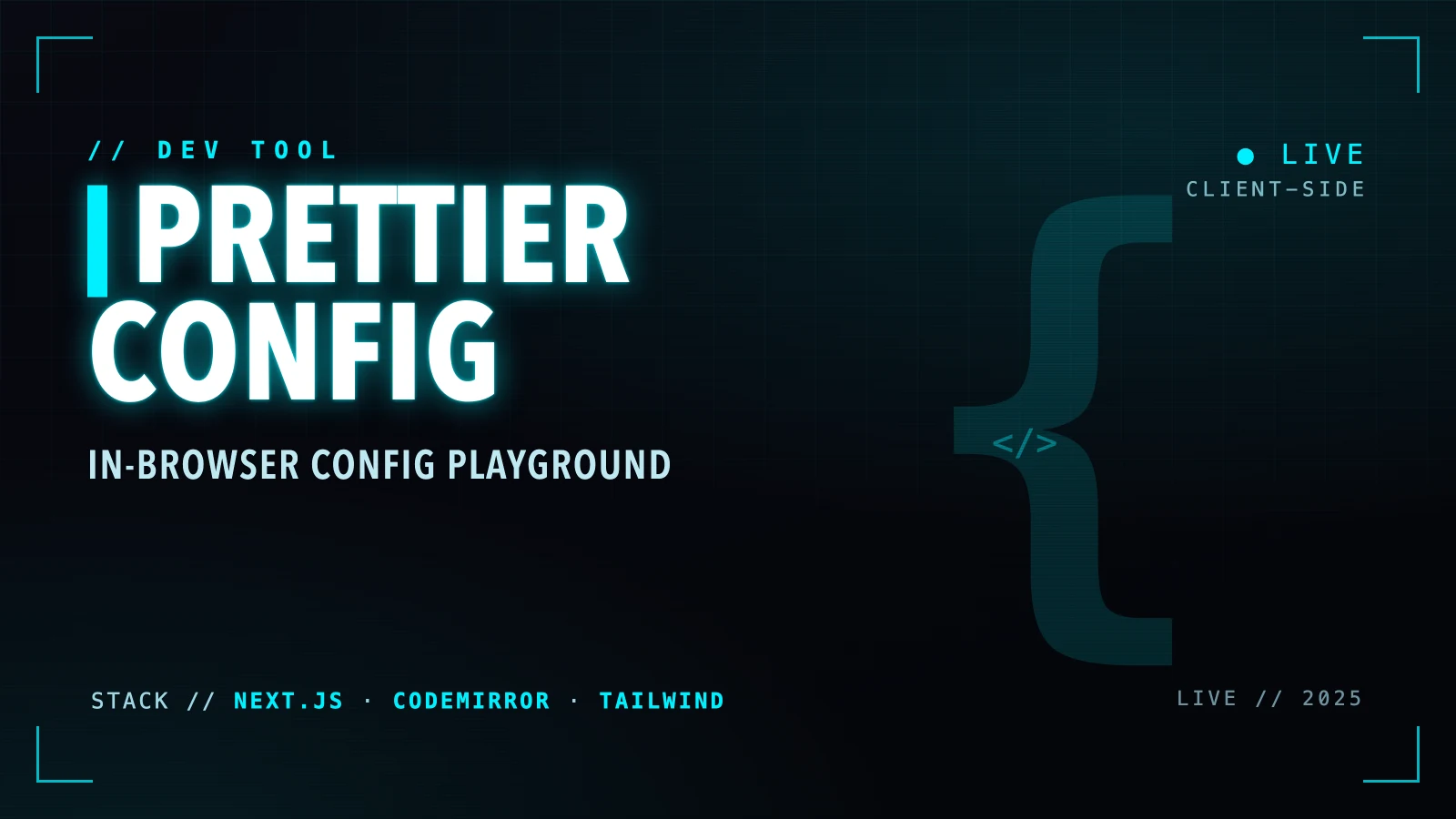 Prettier Config