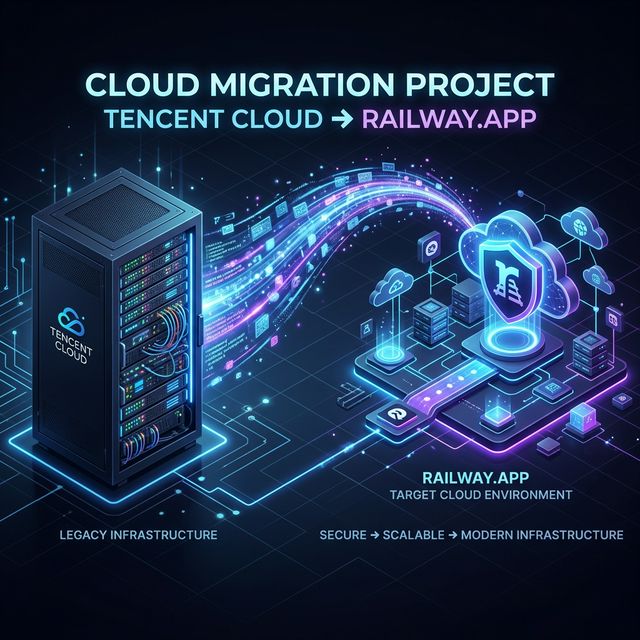 Migration from Tencent VM (Prod and UAT split) to Railway