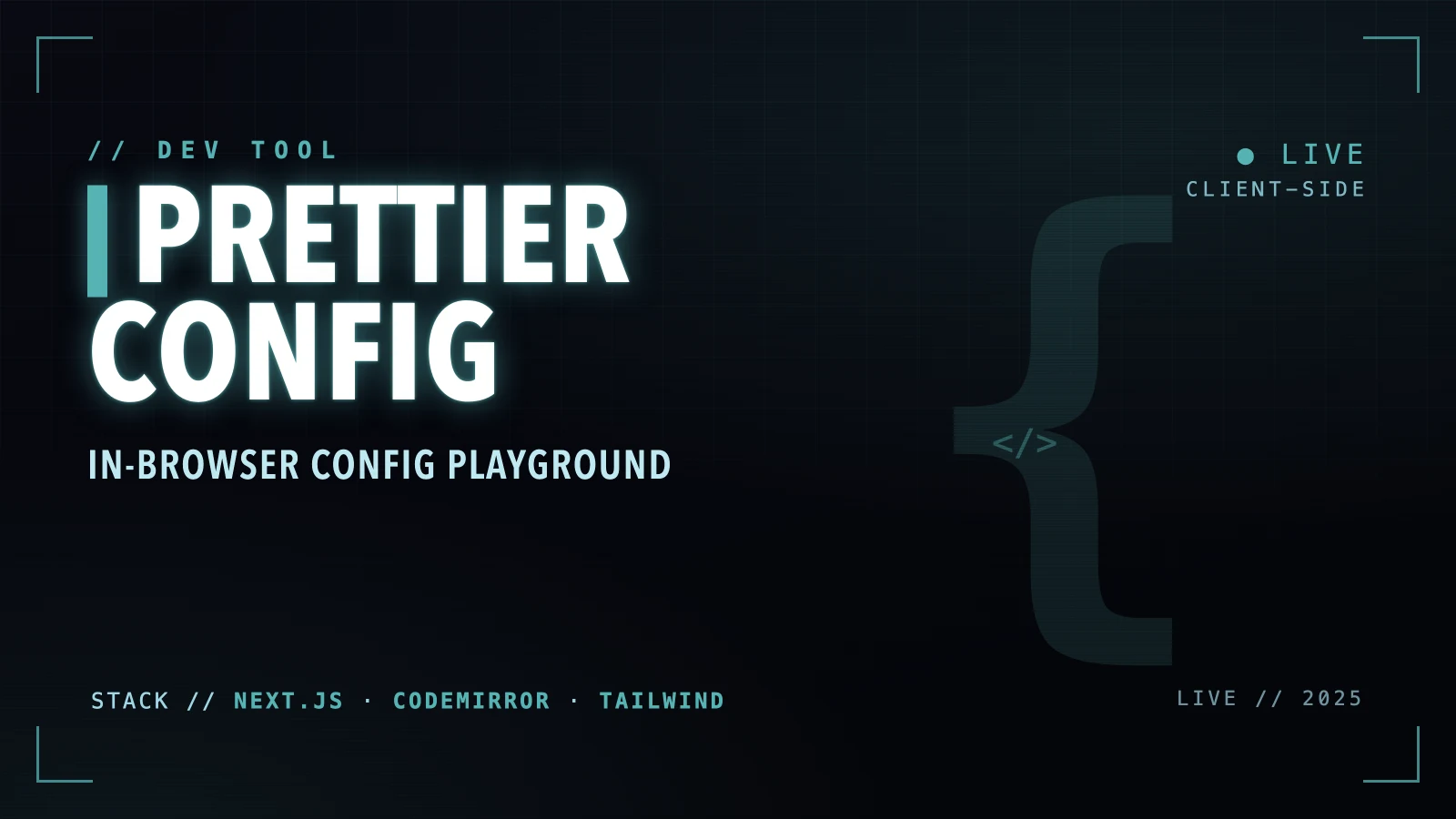 Prettier Config