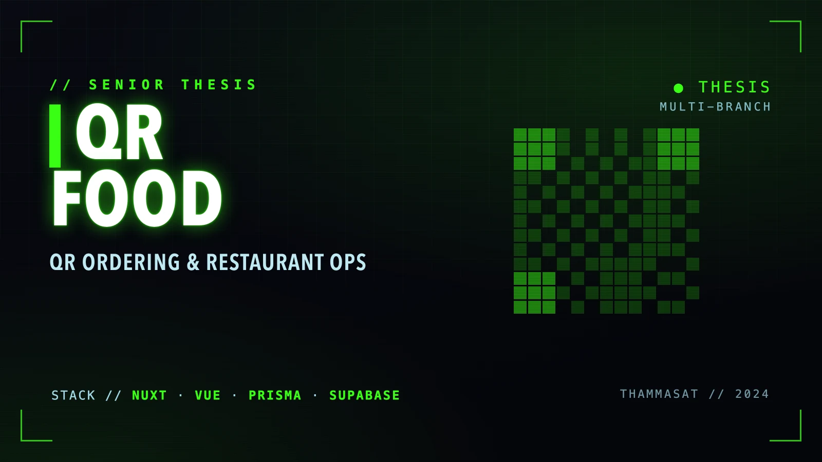 QR Food Platform
