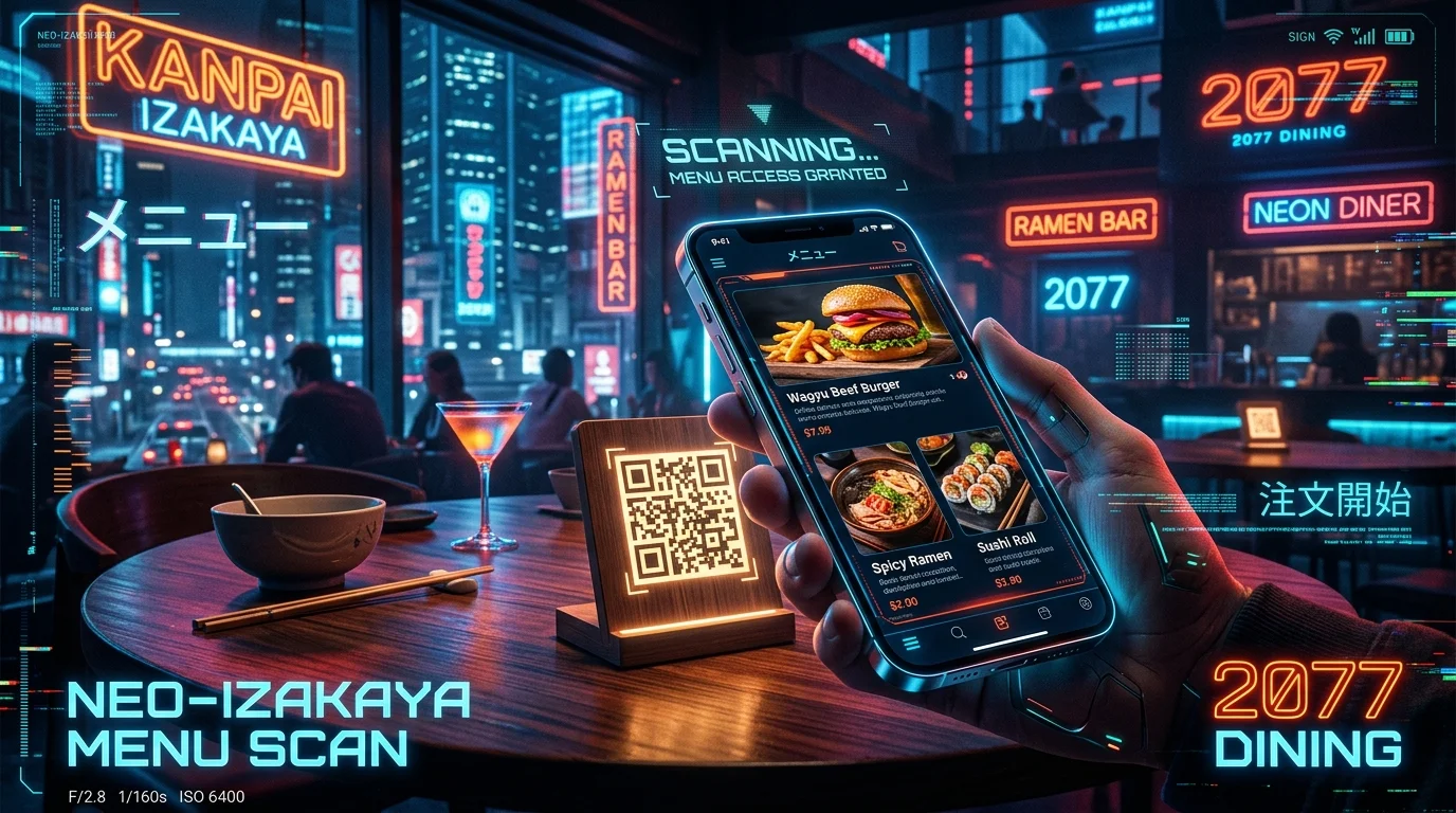 QR Food Platform screenshot 1